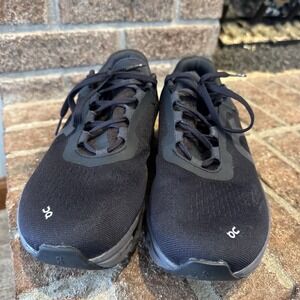 On CloudTec CloudMonster Womens Size 9.5 Black Mesh Cushioned Athletic Sneakers